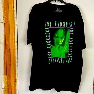 The Exorcist cotton short sleeve crew neck horror cult classic movie shirt 2xl